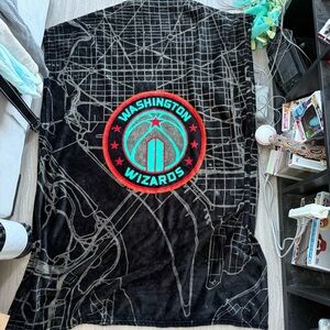 Washington Wizards Black Blanket